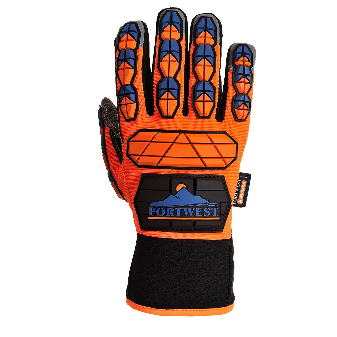 A726 - Luva Aqua-Seal Pro Laranja/Azul