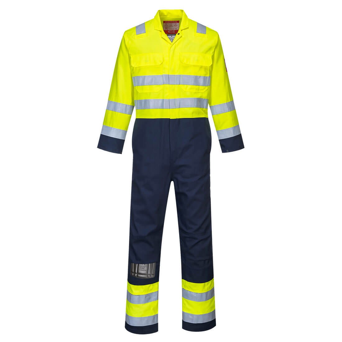 BIZ7 - Fato de Macaco Bizflame Work Hi-Vis Anti-Static