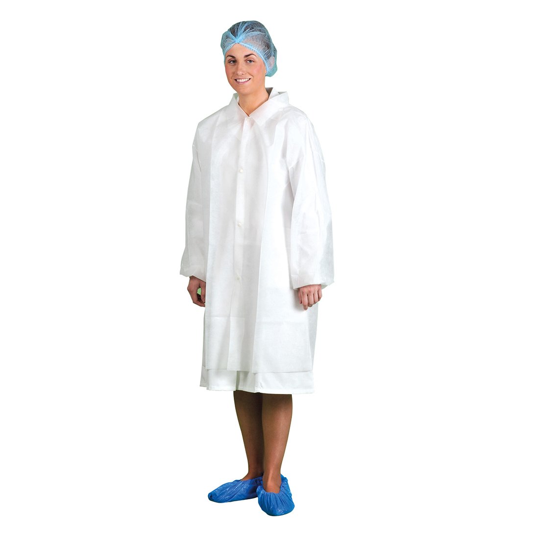 D118 - Bata de visitante descartável PP (PK200)