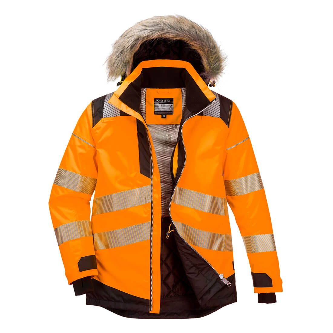 PW369 - Casaco Parka de Inverno de Alta Visibilidade PW3